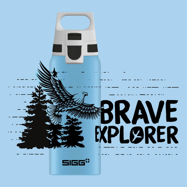 SIGG WMB One алюмінієва пляшка для питва, 0,6 л, Brave Eagle