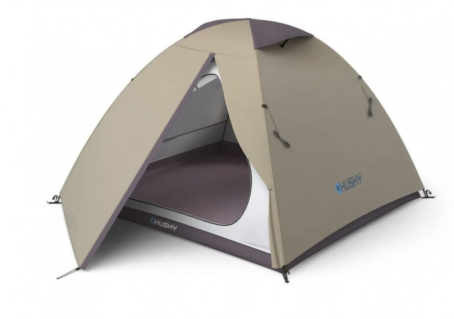 Husky Bizam 2 Plus трекінговий намет для 2 осіб, Black Coating light brown