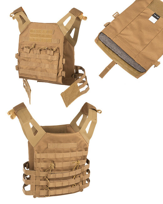 Mil-Tec GEN.II жилет для плит, койотовий коричневий