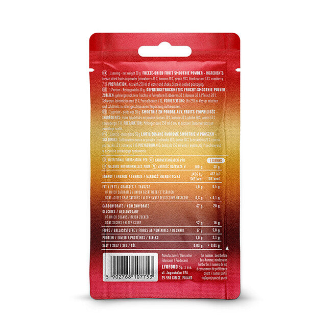 LYOfood червоне смузі 370g