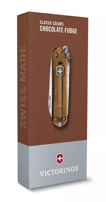 Victorinox Classic SD складний ніж, прозорий, коричневий