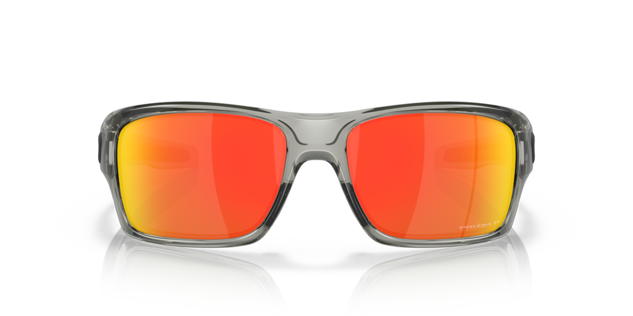 Oakley TURBINE сонячні окуляри з оправою Grey Ink та лінзами Prizm Ruby Polarized, 65