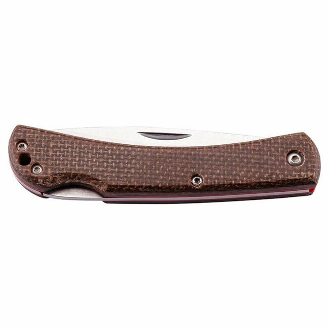 Herbertz складаний ніж 6 см, Micarta, коричневий, 7,6 см