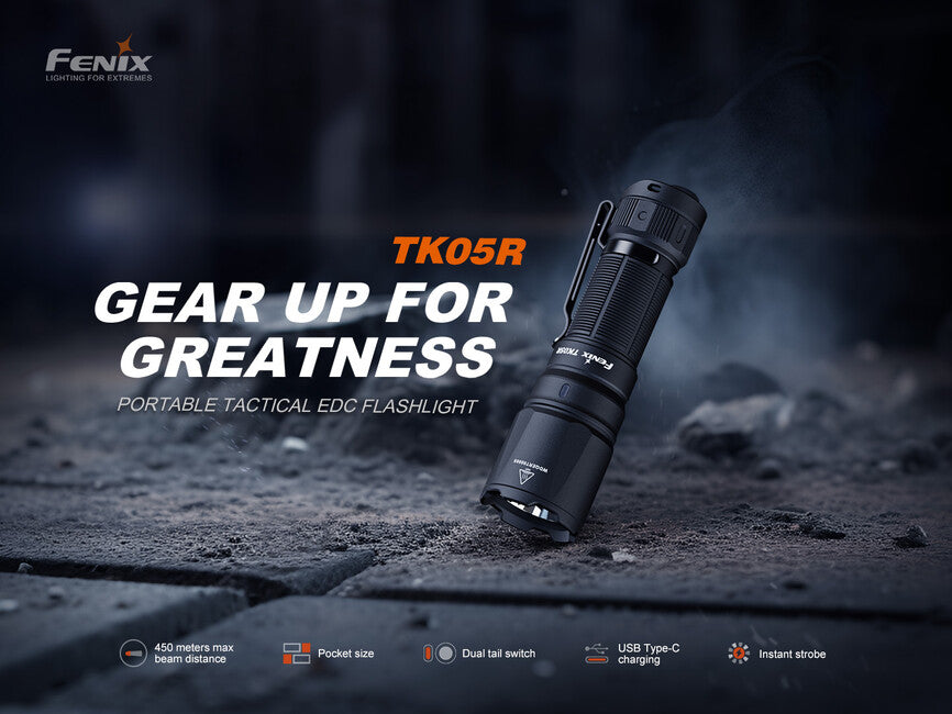Fenix TK05R перезаряджуваний LED ліхтар