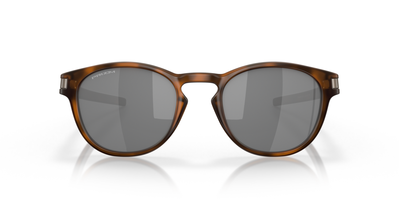 Oakley LATCH сонячні окуляри з оправою Matte Brown Tortoise та лінзами Prizm Black, 53
