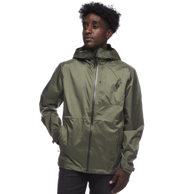 Black Diamond Treeline Rain Shell непромокальна куртка чоловіча, тундра