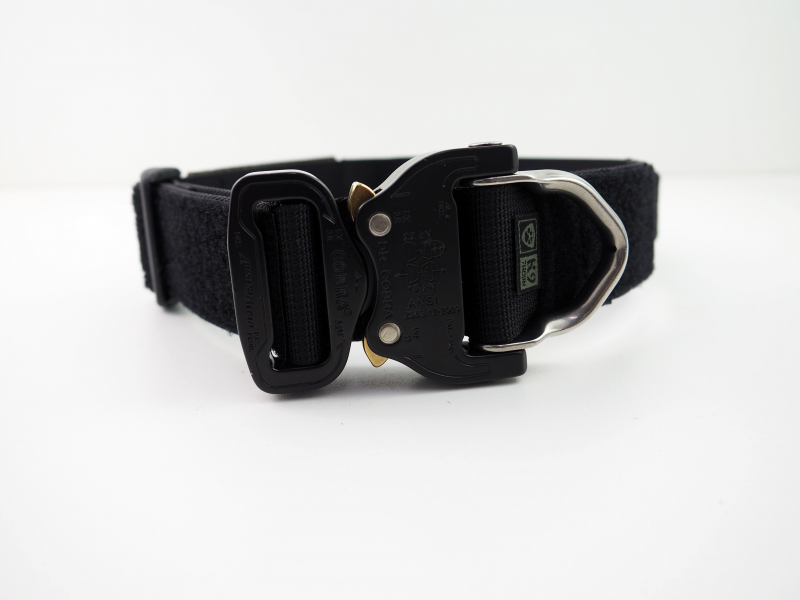 K9 Thorn нашийник із ручкою Cobra-Echo 38mm, чорний
