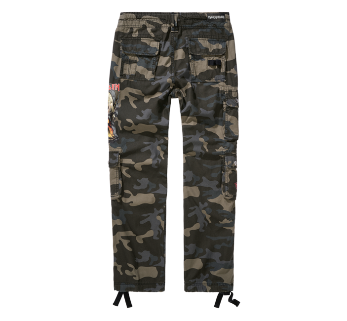 Brandit Iron Maiden Pure Slim штани темний камуфляж