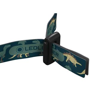 LEDLENSER Kidled4R DINO налобний ліхтар, червоний