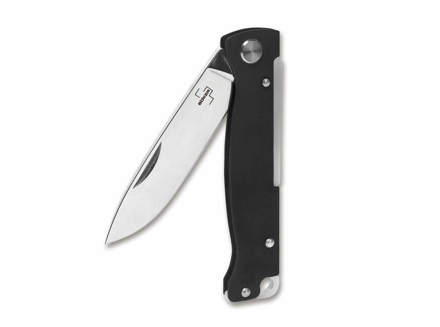 BÖKER® ATLAS BLACK складаний ніж 6,7 см, чорний, нержавіюча сталь