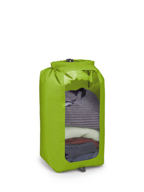 OSPREY DRY SACK 35 W/WINDOW непромокаємий мішок, лаймово-зелений