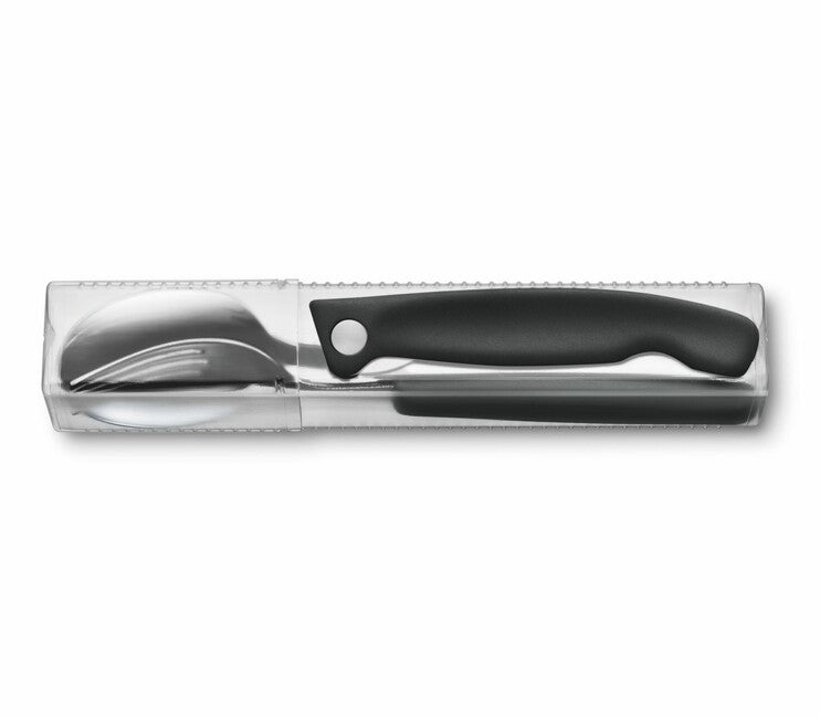 Victorinox Swiss Classic набір приборів 3-предметний, чорний