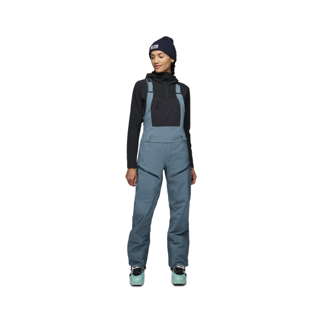 Black Diamond Recon Stretch Bibs штани жіночі з тямками, creek синій