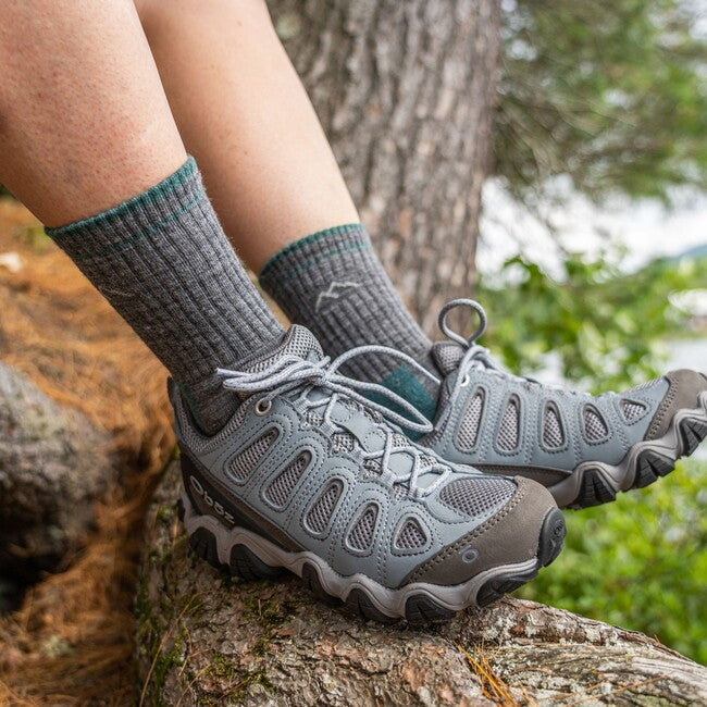 Darn Tough Hiker Micro Crew Midweight туристичні шкарпетки з амортизацією, Sage