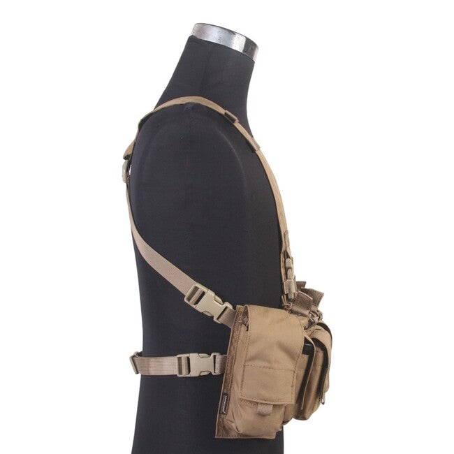 Emersongear грудьовий риг жилет тактичний MF style UW Gen IV, мультикам чорний