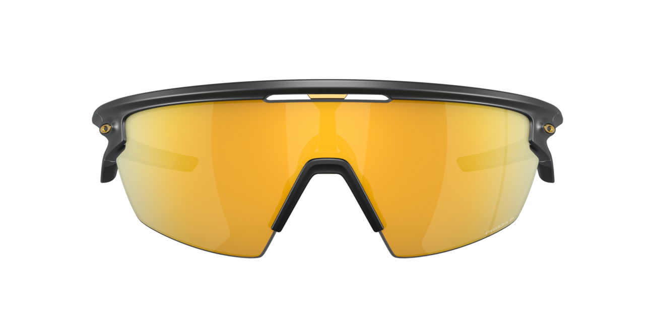 Oakley SPHAERA сонцезахисні окуляри з оправою Matte Carbon і лінзами Prizm 24K Polarized 36