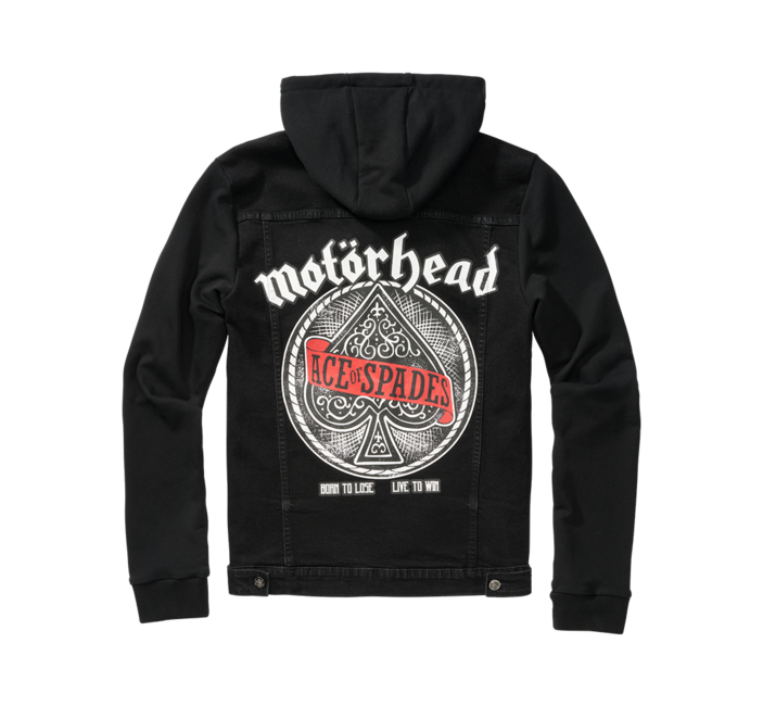 Brandit Motörhead Cradock джинсова куртка, чорна-чорна
