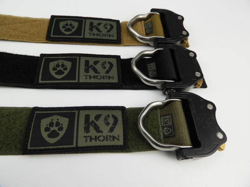 K9 Thorn Delta ошийник із застібкою Cobra, чорний