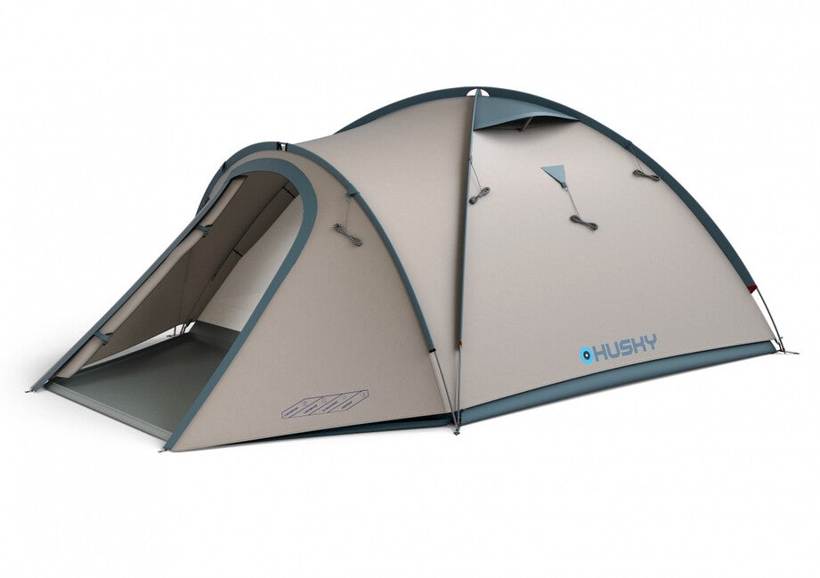 Husky Bizon 4 Classic сімейний намет для 4 осіб, light grey