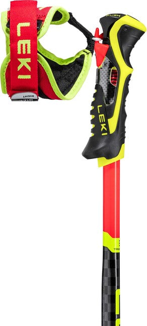 LEKI WCR TBS SL 3D гірськолижні палиці, світло-червона/чорна/неонова жовта