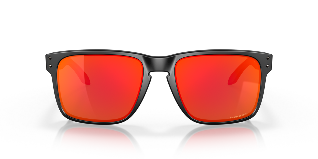 Oakley HOLBROOK XL сонячні окуляри з оправою Matte Black та лінзами Prizm Ruby, 59