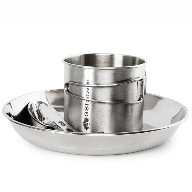 GSI Outdoors Glacier stainless set для 1 особи