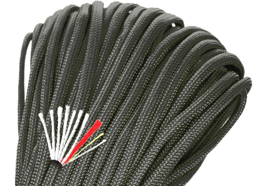 Origin Outdoors Lighter 4in1 Paracord, чорна, 30 m