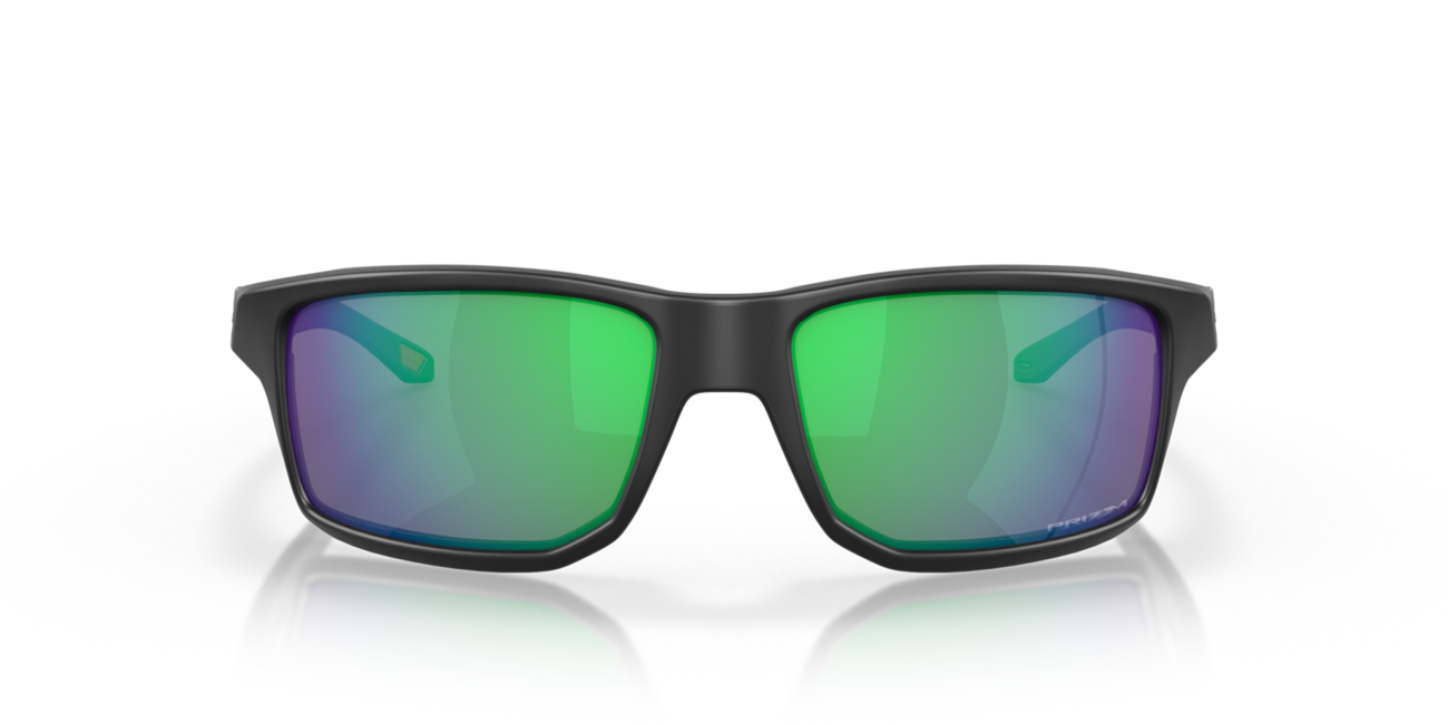 Oakley GIBSTON сонячні окуляри з оправою matte black та з лінзами Prizm Jade, 61