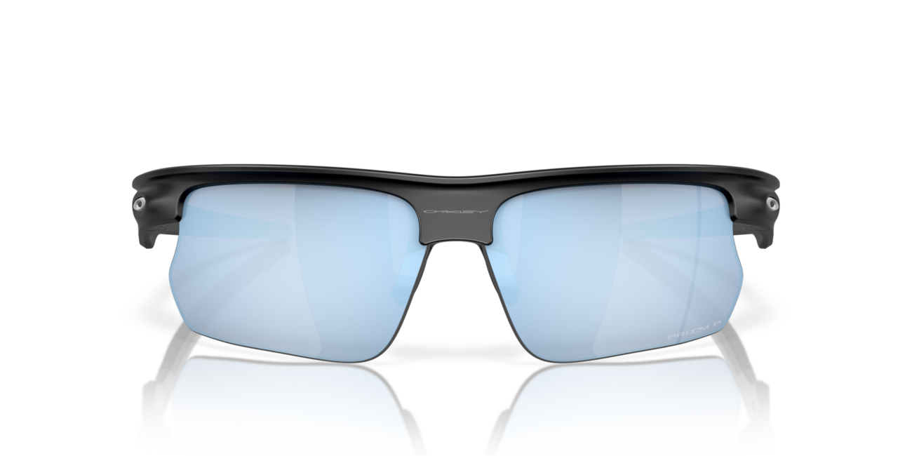Oakley BISPHAERA сонячні окуляри з оправою Matte Black та лінзами Prizm Deep Water Polarized, 68