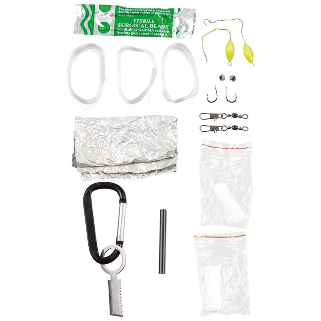 MFH Parachute Cord набір для виживання, чорний