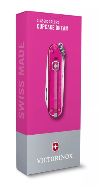 Victorinox Classic SD кишеньковий ніж прозорий, рожевий