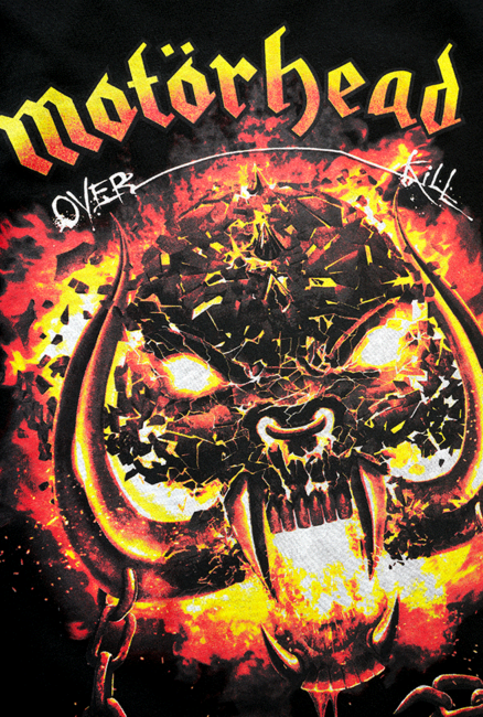 Brandit Motörhead футболка Overkill, чорна