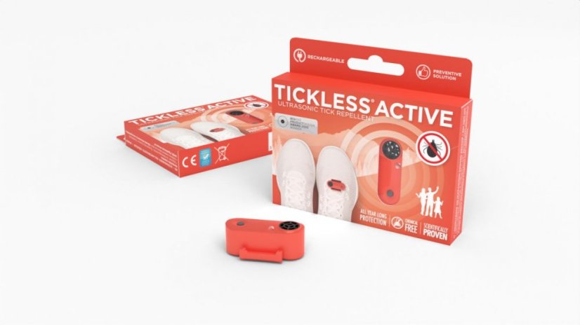 Tickless Active ультразвуковий відлякувач від кліщів, коралова