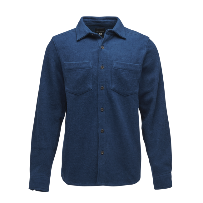 Black Diamond Project Heavy Flannel фланелева сорочка чоловіча, індиго