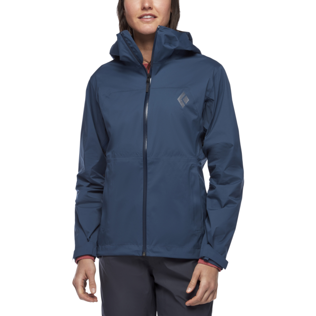 Black Diamond Stormline Stretch Rain Shell водонепроникна куртка жіноча, ink синій