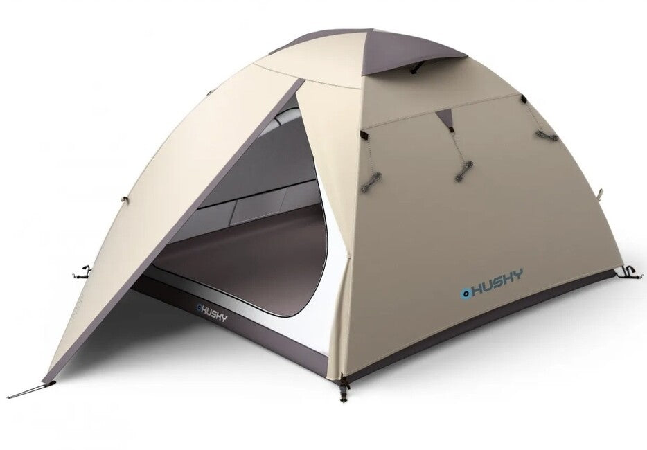 Husky Bird 3 Plus експедиційний намет для 3 осіб, light brown