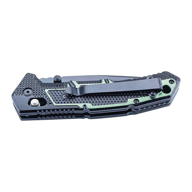 Herbertz Axis Lock однорічний кишеньковий ніж 9,4см, алюміній, чорно-зелений