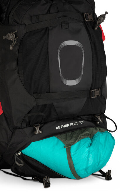 OSPREY Aether Plus 100 туристичний рюкзак, чорний