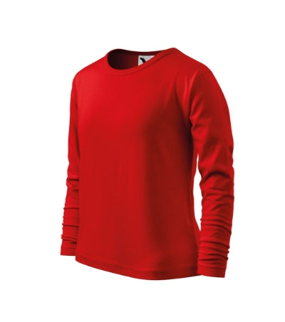 Malfini Fit-T LS футболка дитяча з довгим рукавом, червона