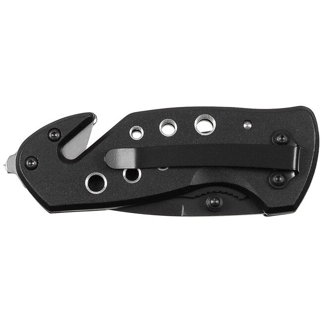 Fox Outdoor Jack односічний ніж, чорний, металева рукоятка