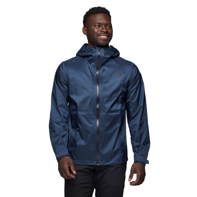 Black Diamond Treeline Rain Shell непромокаюча куртка чоловіча, індиго