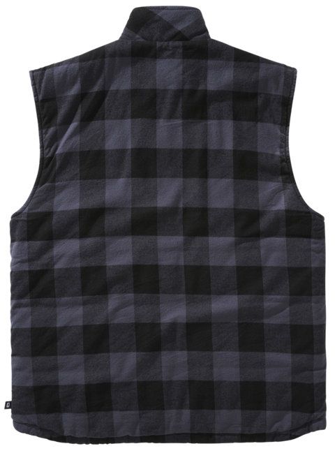 Brandit Lumber жилет, чорний/сірий