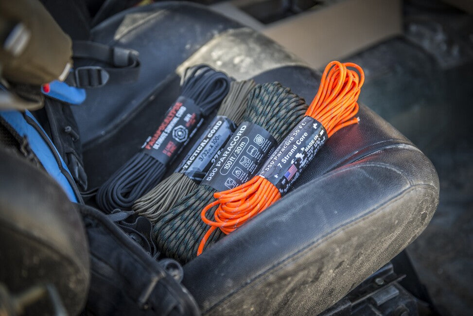 ATWOOD® 550 Paracord люмінесцентне мотузку, біла (GLOW-PC100)