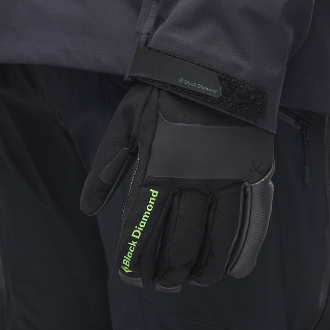 Black Diamond Torque шкіряні рукавиці, чорні
