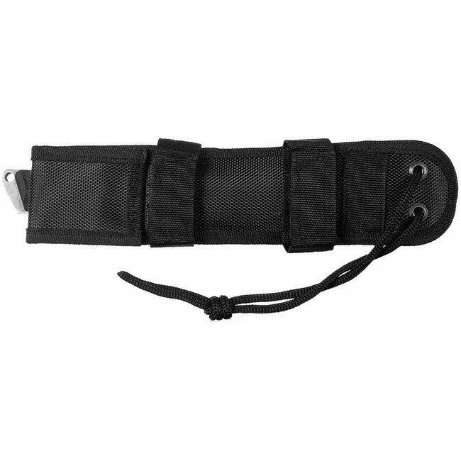 Fox Outdoor Fighter ніж, чорний, рукоять G10, з чохлом