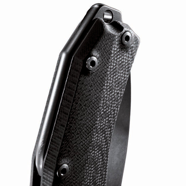 Lionsteel KUR складаний ніж із лезом Sleipner BK, дуже міцний, чорний