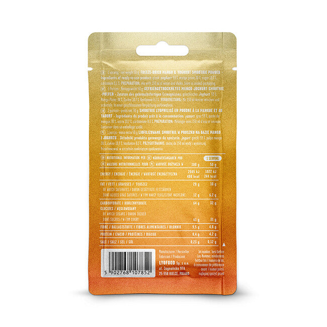 LYOfood манго ласі, 370g