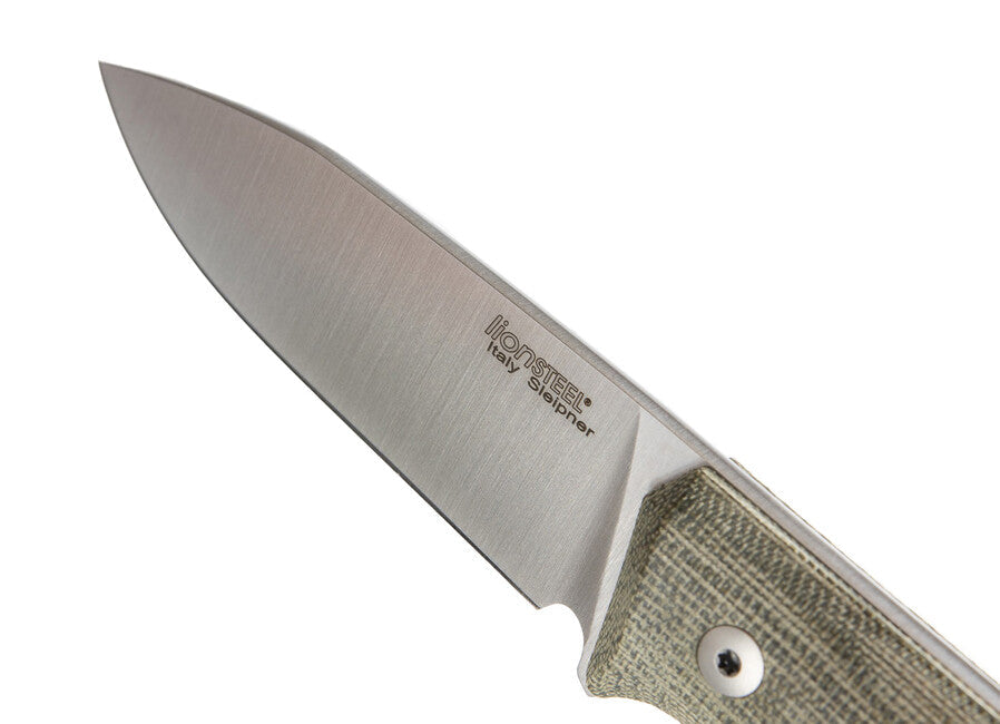 Lionsteel B35 CVG ніж bushcraft з твердим лезом із сталі Sleipner typ
