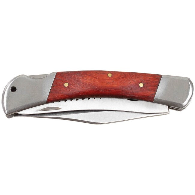 Fox Outdoor Jack Hunter ніж, металева рукоять з дерев'яною вставкою