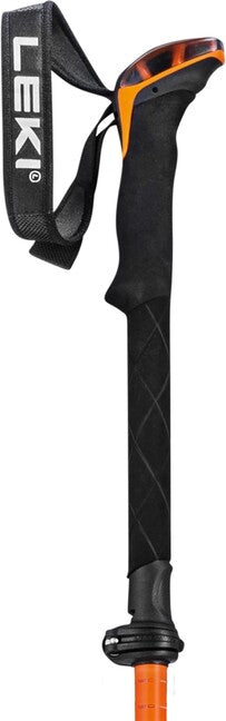 LEKI Sherpa FX Carbon Strong трекінгові палиці, помаранчево-денімова синя, 120 - 140 см